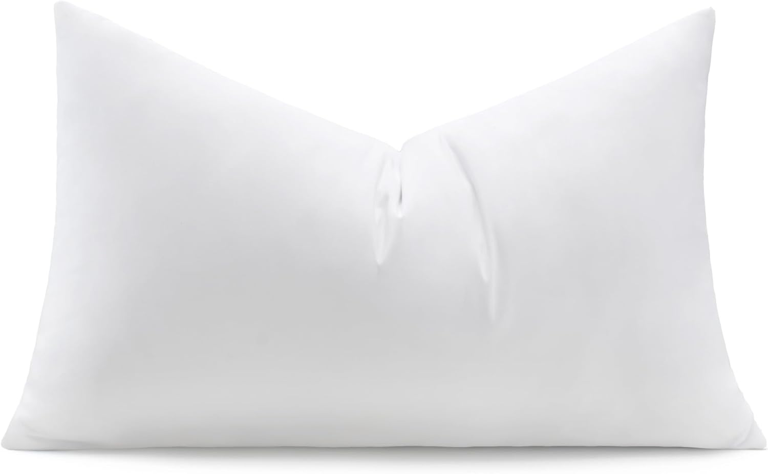 puredown® Feather Down Throw Pillow Inserts 22 x 22 (Pack of 2, White), Big Throw Pillows for Floor, Couch, Bed, Machine Washable