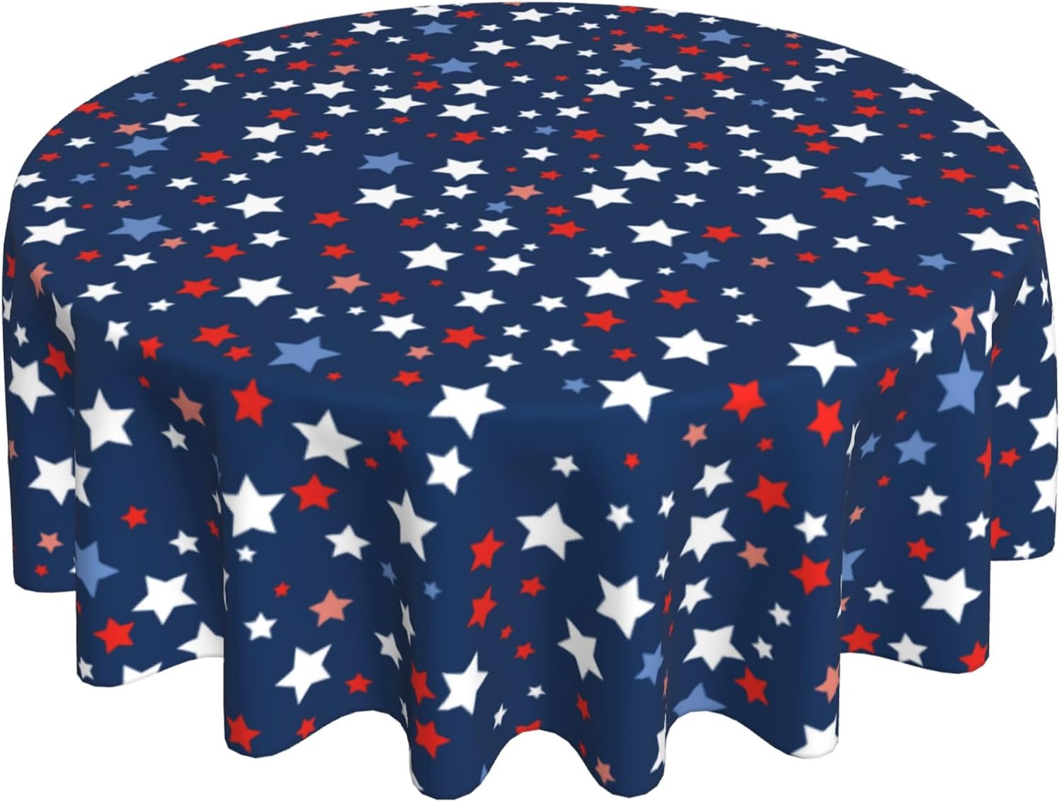 Spring Tablecloth 60 x 60 Inch Round Watercolor Flowers Table Cover Waterproof Wipeable Reusable for Kitchen Restaurant Home Parties Season Decor